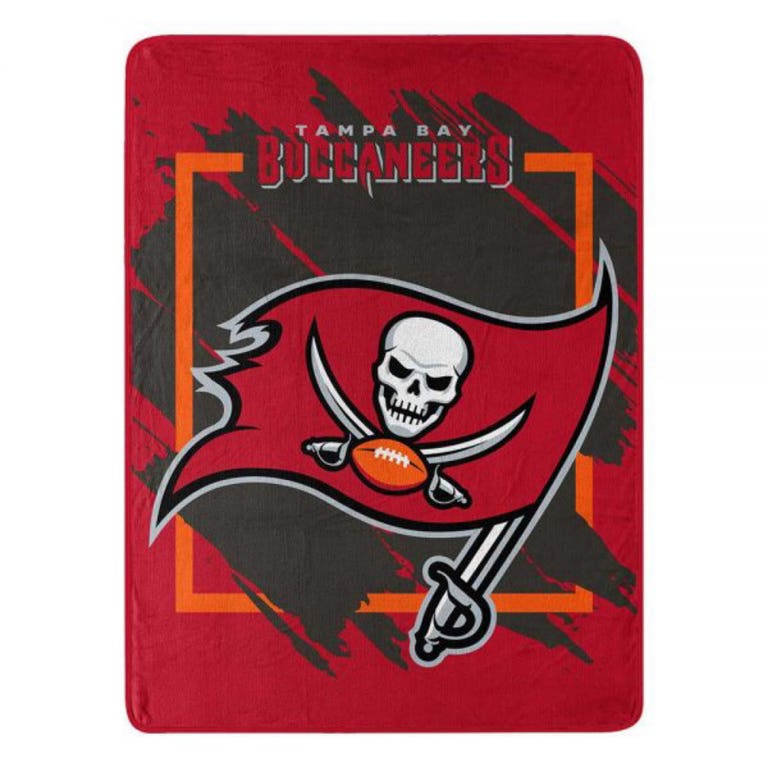 Tampa Bay Buccaneers Super Plush Blanket 46x60"