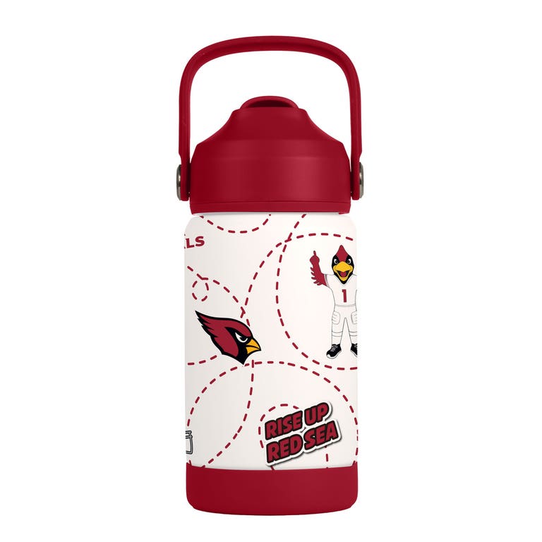 Arizona Cardinals Kids Stainless Steel Mascot Bottle 12oz