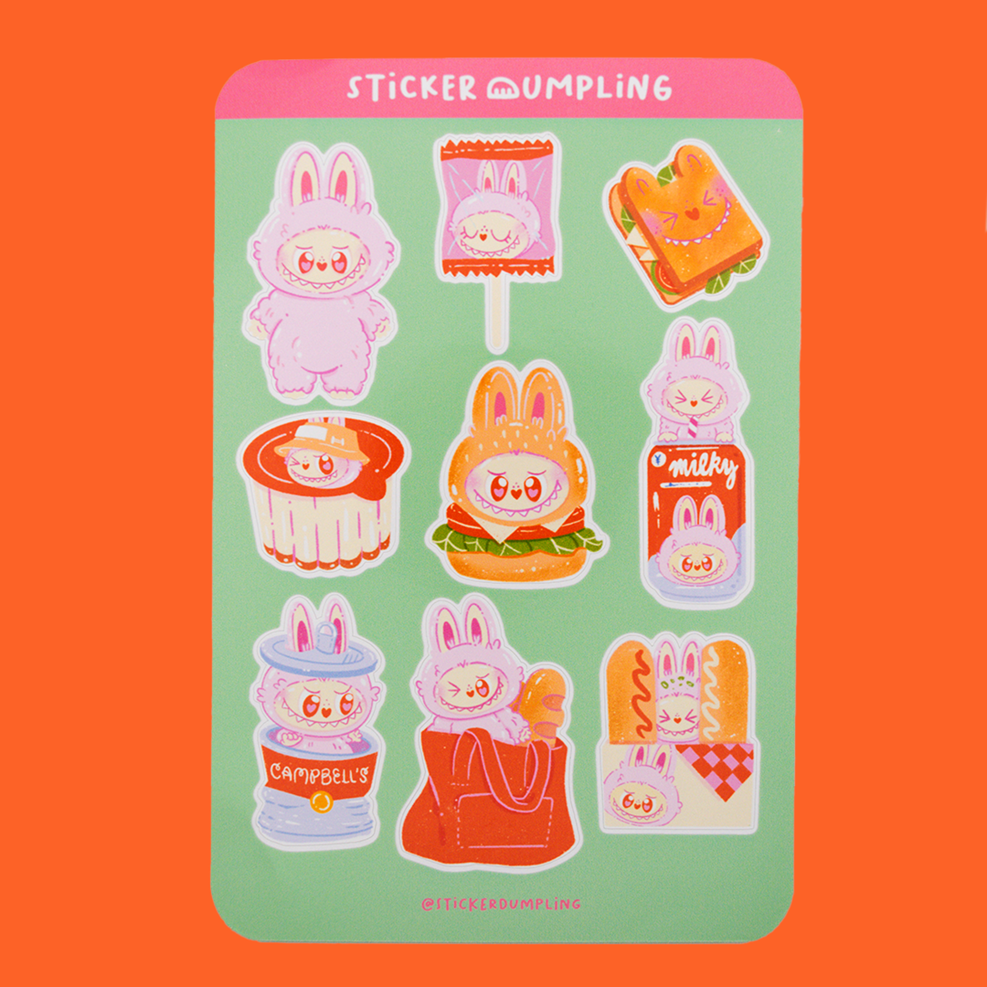 Monster Munchies Sticker Sheet