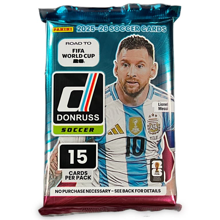 2025/26 Panini Donruss Road to FIFA World Cup Soccer Pack