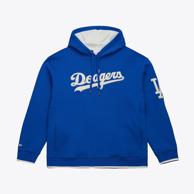 Los Angeles Dodgers Team Legacy Mitchell and Ness Hooded Sweatshirt