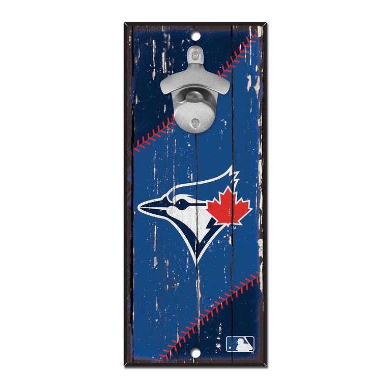 Toronto Blue Jays Wood Bottle Opener 5x11"