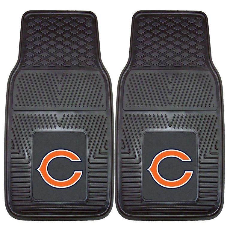Chicago Bears Heavy Duty 2 Piece Vinyl Car Mats