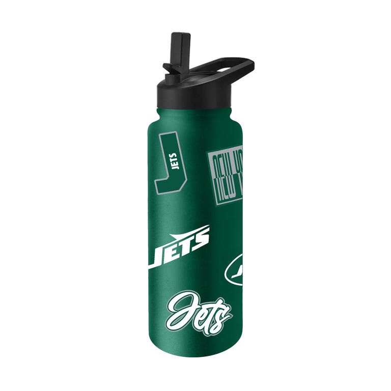 New York Jets Dreamweave Quencher Stainless Steel Bottle 34oz