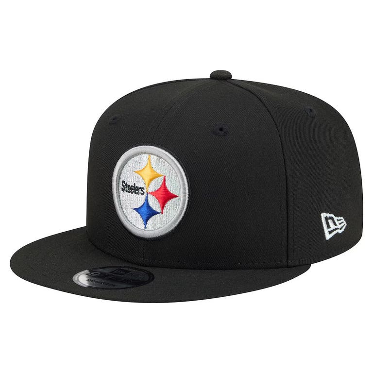 Pittsburgh Steelers Black New Era 9FIFTY Snapback Hat
