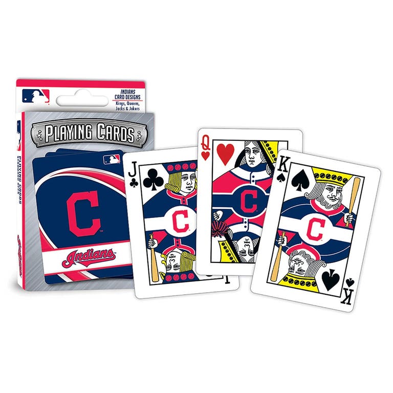 Cleveland Indians Logo Playing Cards