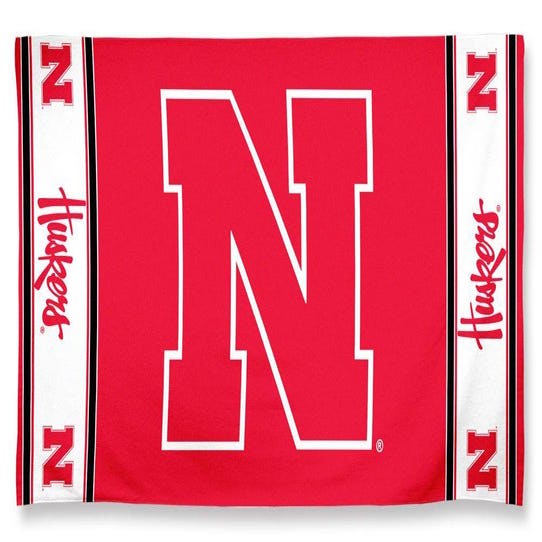 Nebraska Huskers Beach Towel