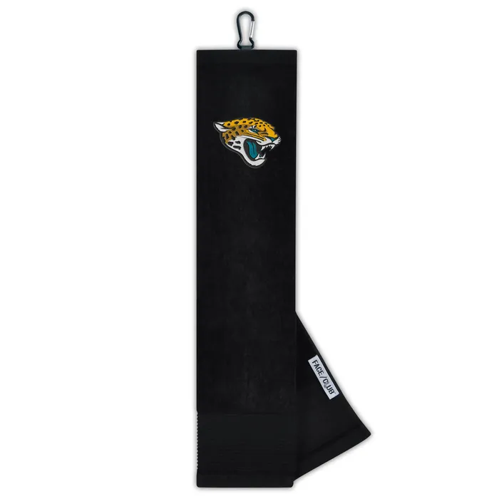 Jacksonville Jaguars Embroidered Golf Towel 16x22"