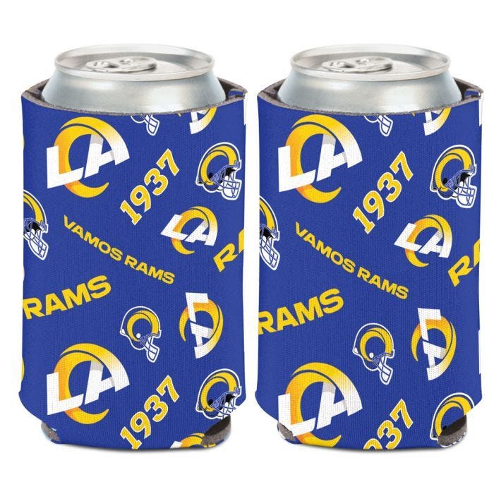 Los Angeles Rams Scatterprint Can Cooler