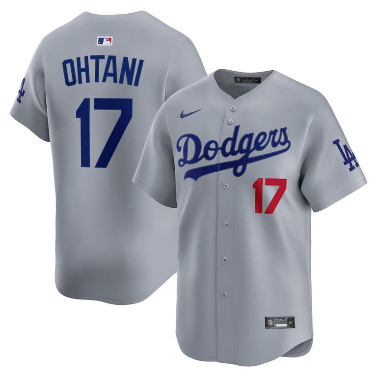 Los Angeles Dodgers Shohei Ohtani #17 Nike Limited Road Jersey