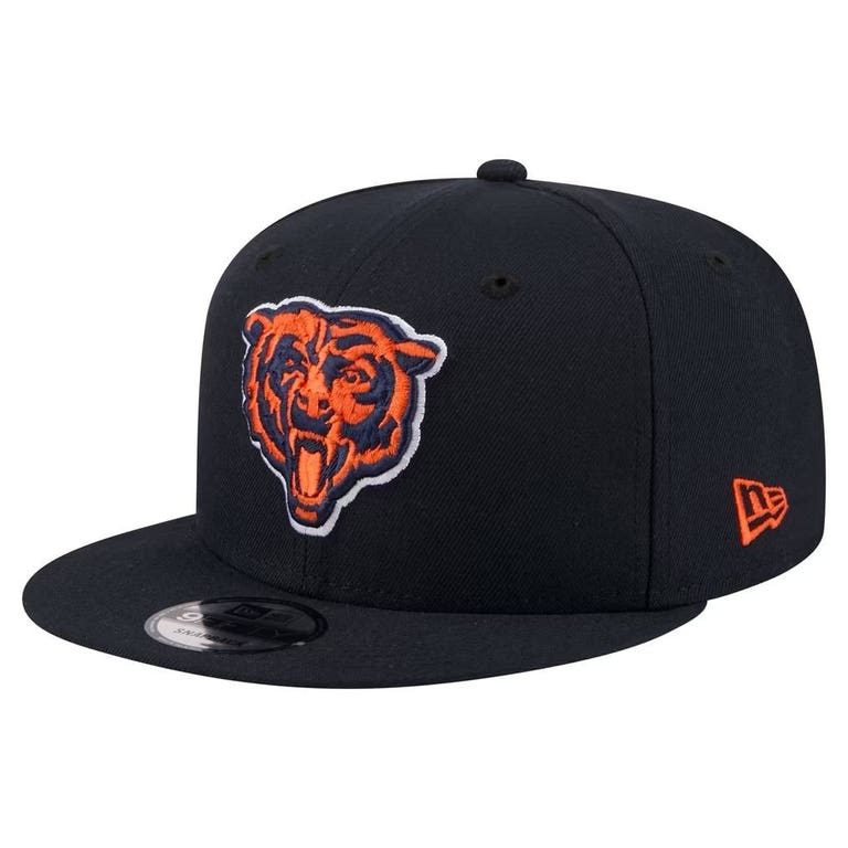 Chicago Bears Navy Blue New Era 9FIFTY Alternate Snapback Hat