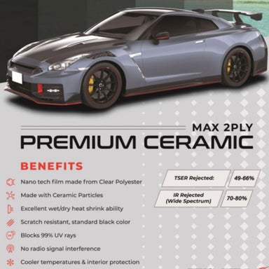 Tint Option #2 - Premium Ceramic Window Film