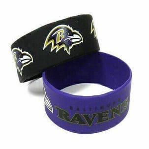 Baltimore Ravens Rubber Bulk Bands