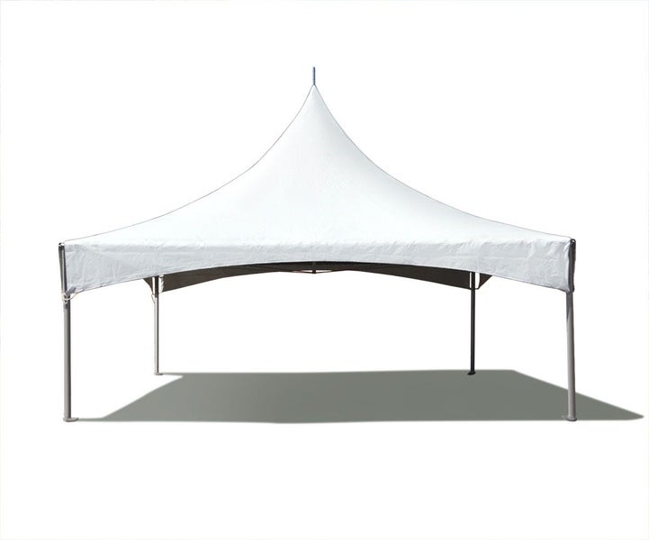 20 by 20 foot high peak event tent
