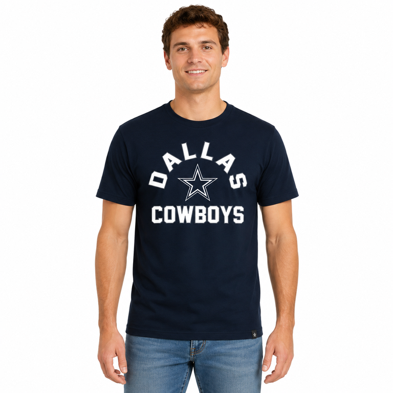 Dallas Cowboys Navy Blue '47Brand Super Rival Shirt