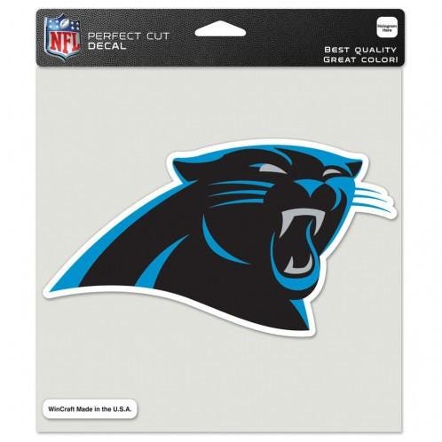 Carolina Panthers Perfect Cut Decal 8x8"