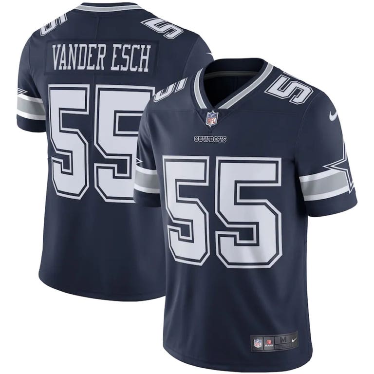 Dallas Cowboys Leighton Vander Esch #55 Limited Road Jersey