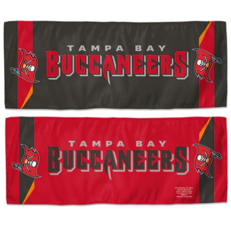 Tampa Bay Buccaneers Cooling Towel 12x30"