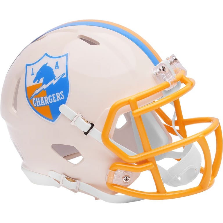 Los Angeles Chargers Retro Style Riddell Speed Mini Helmet