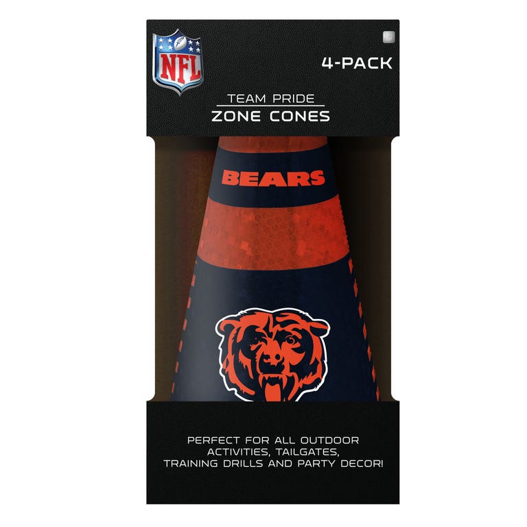 Chicago Bears Party Zone Cones 4 Pack