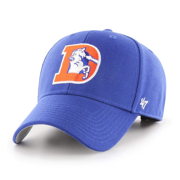 Denver Broncos Historic Royal '47 Brand MVP Adjustable Hat