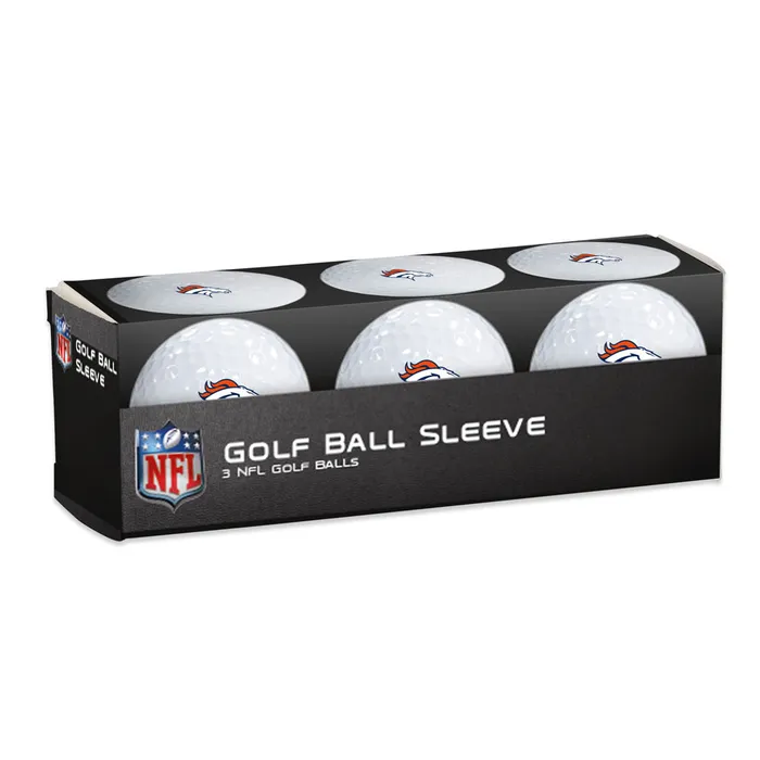Denver Broncos Golf Balls 3 Pack