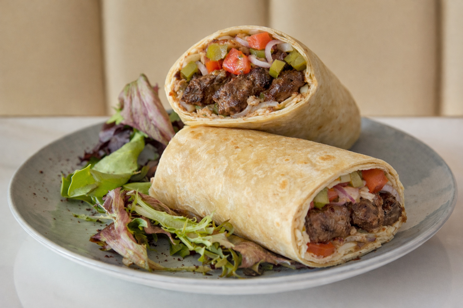 Beef Kabab Wrap