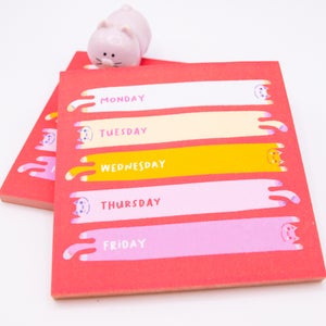 Daily Meowlist Sticky Notes