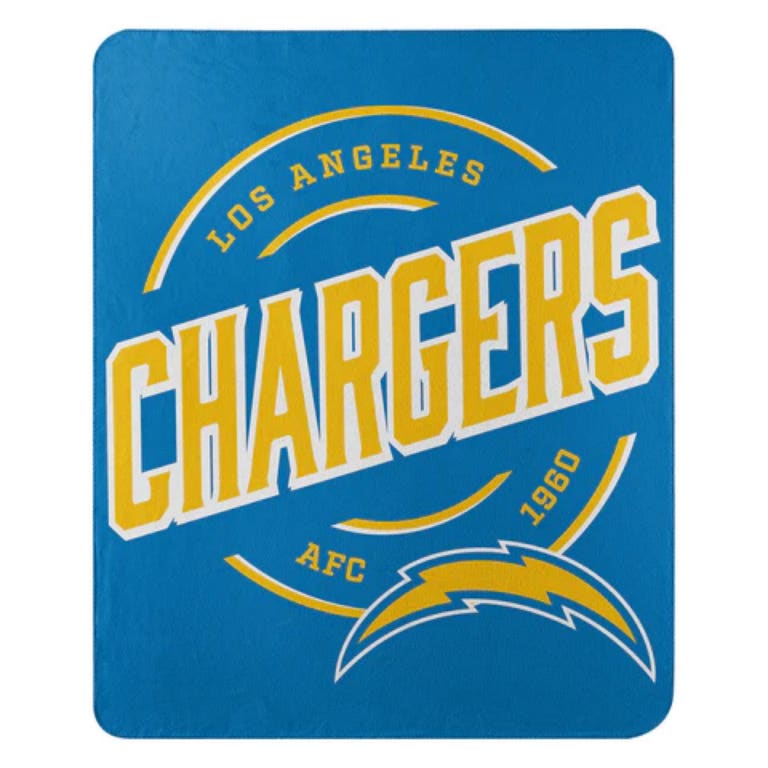 Los Angeles Chargers Campaign Fleece Blanket
