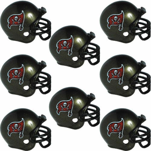 Tampa Bay Buccaneers Party Helmets