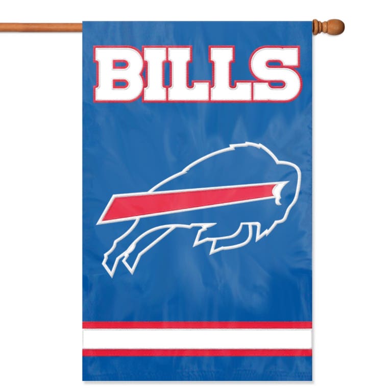 Buffalo Bills Embroidered 2-Sided Banner 28x44"