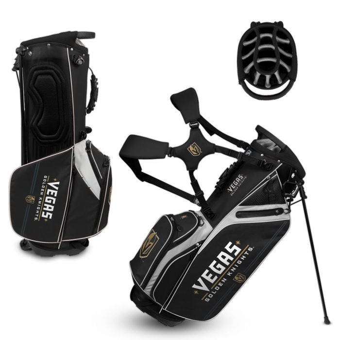 Vegas Golden Knights Hybrid Caddie Carry Golf Bag
