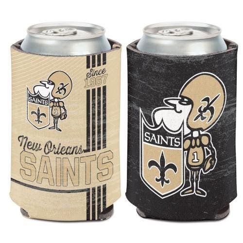 New Orleans Saints Vintage Can Cooler