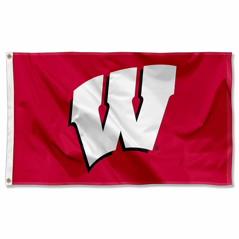 Wisconsin Badgers Red Flag 3x5'
