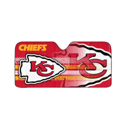 Kansas City Chiefs Auto Sun Shade 59x27"