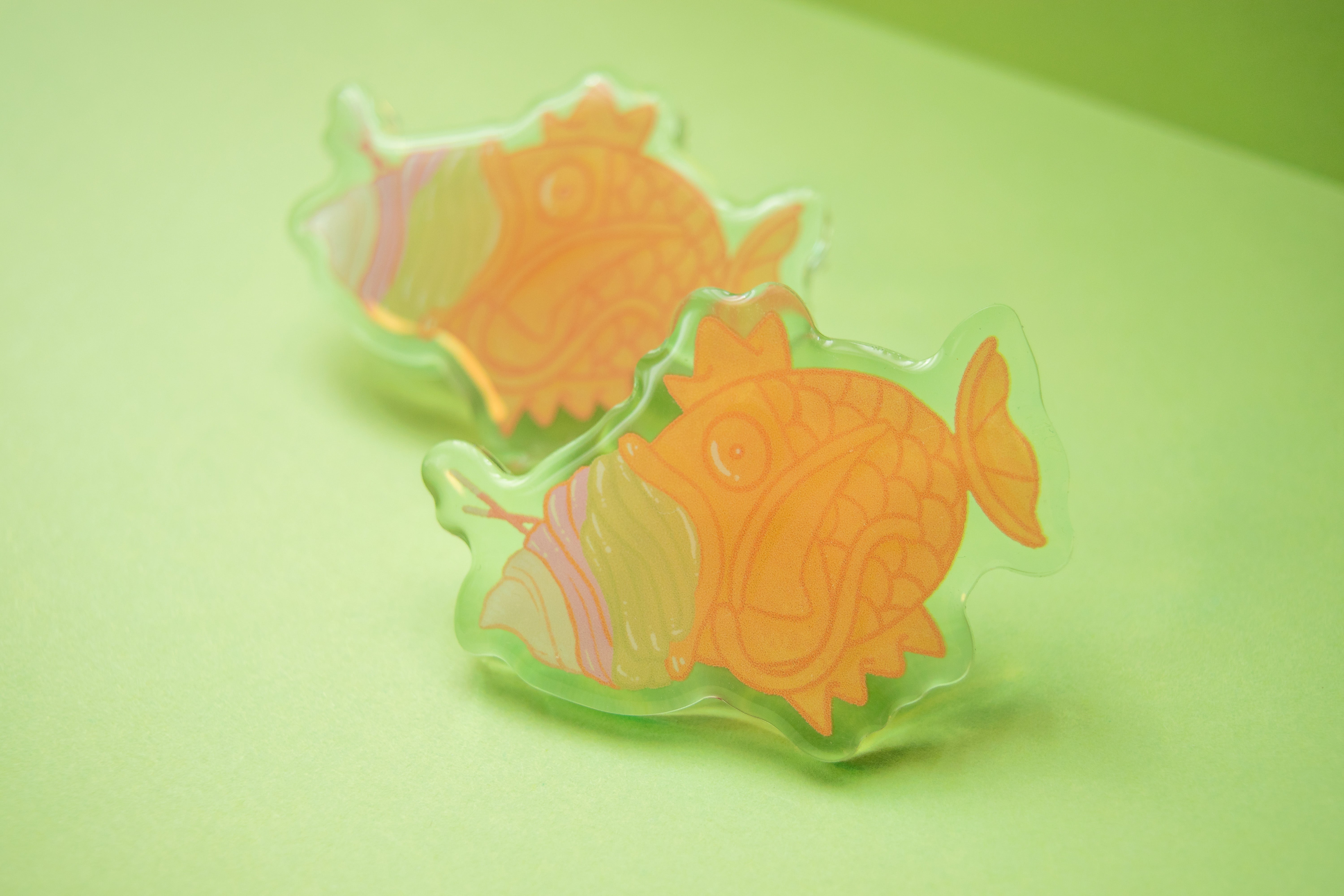 Magikarp Taiyaki Pin