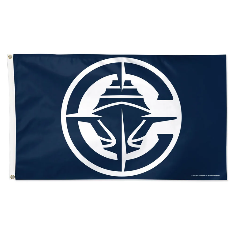 Los Angeles Clippers Deluxe Navy Primary Logo Flag 3x5'