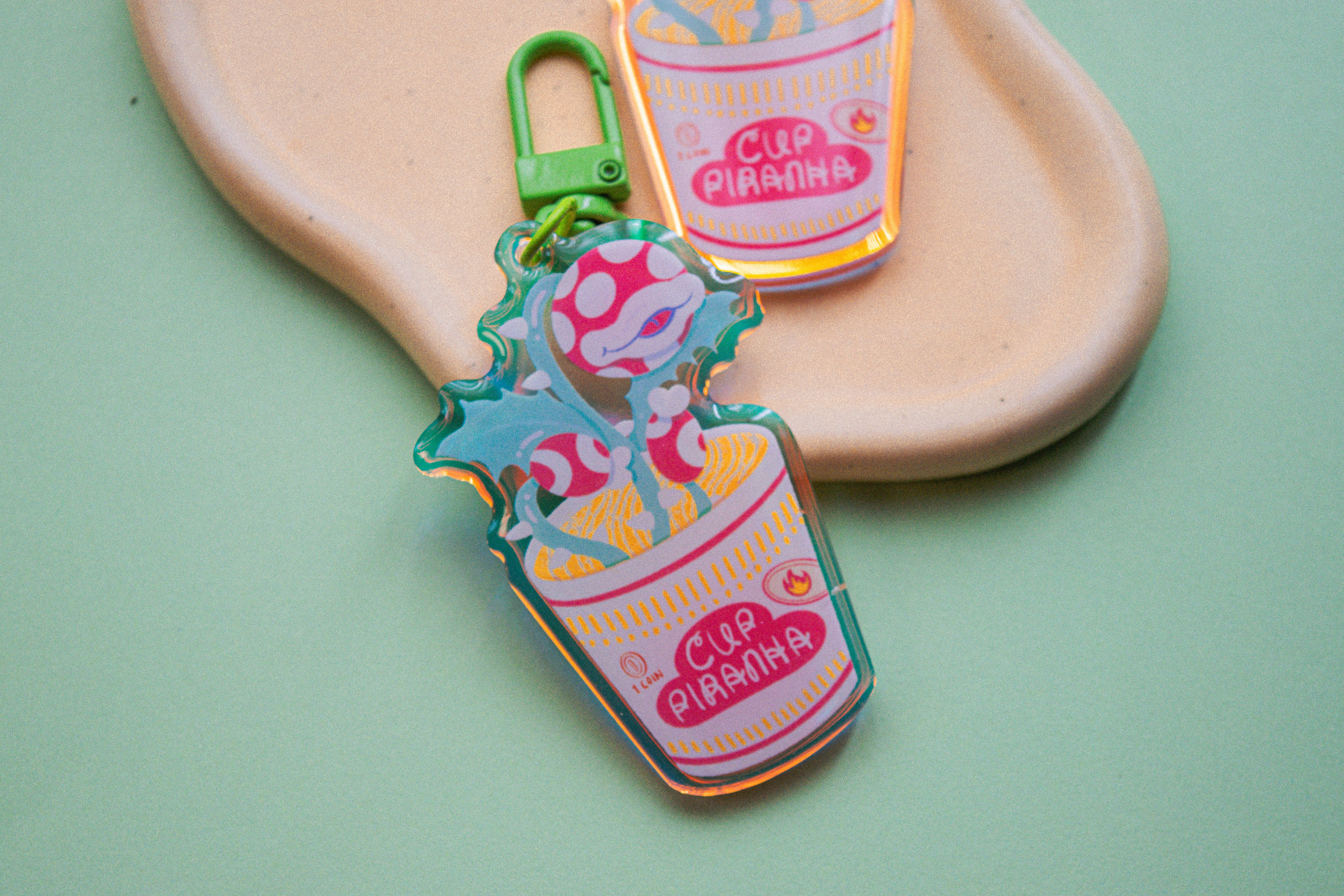 Cup Plant Keychain