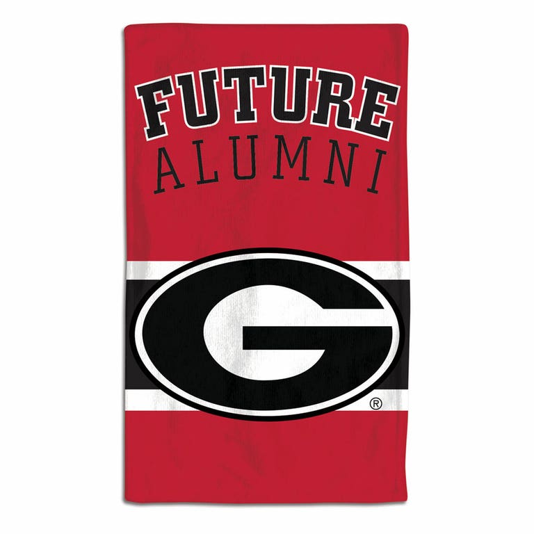 Georgia Bulldogs Baby Burp Cloth 10x17"