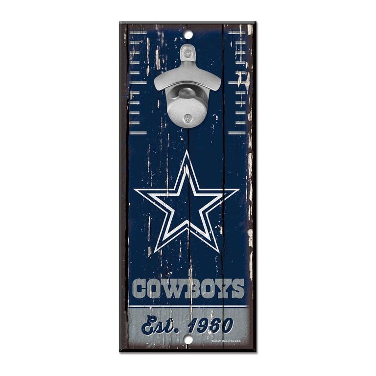 Dallas Cowboys Wood Bottle Opener 5x11"