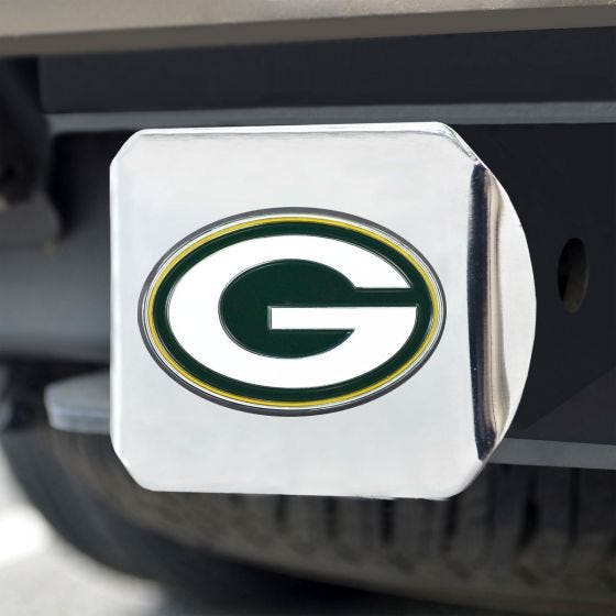 Green Bay Packers Chrome Hitch Cover