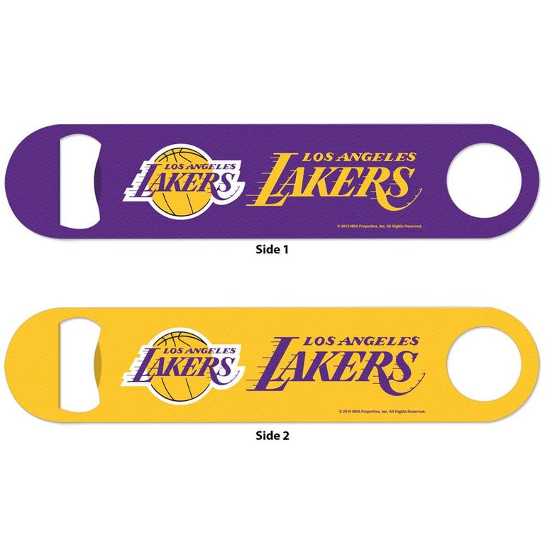 Los Angeles Lakers 2-Sided Stainless Steel Bottle Opener