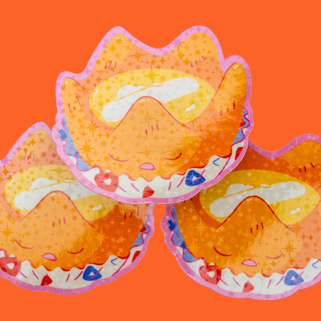 Toge Egg Tart Sticker
