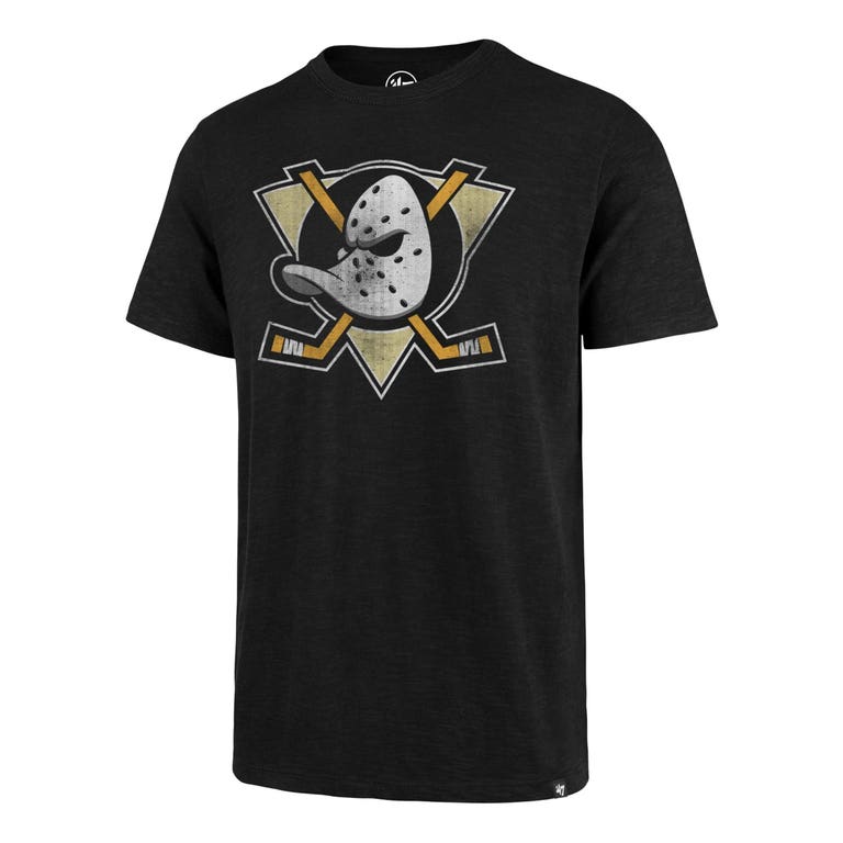 Anaheim Ducks Retro Black Premier '47Brand Franklin Shirt