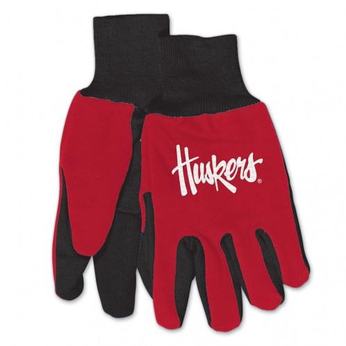 Nebraska Huskers  Two Tone Gloves - Adult