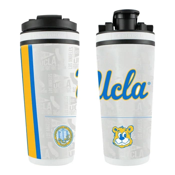 UCLA Bruins 4D Stainless Steel Ice Shaker 26oz