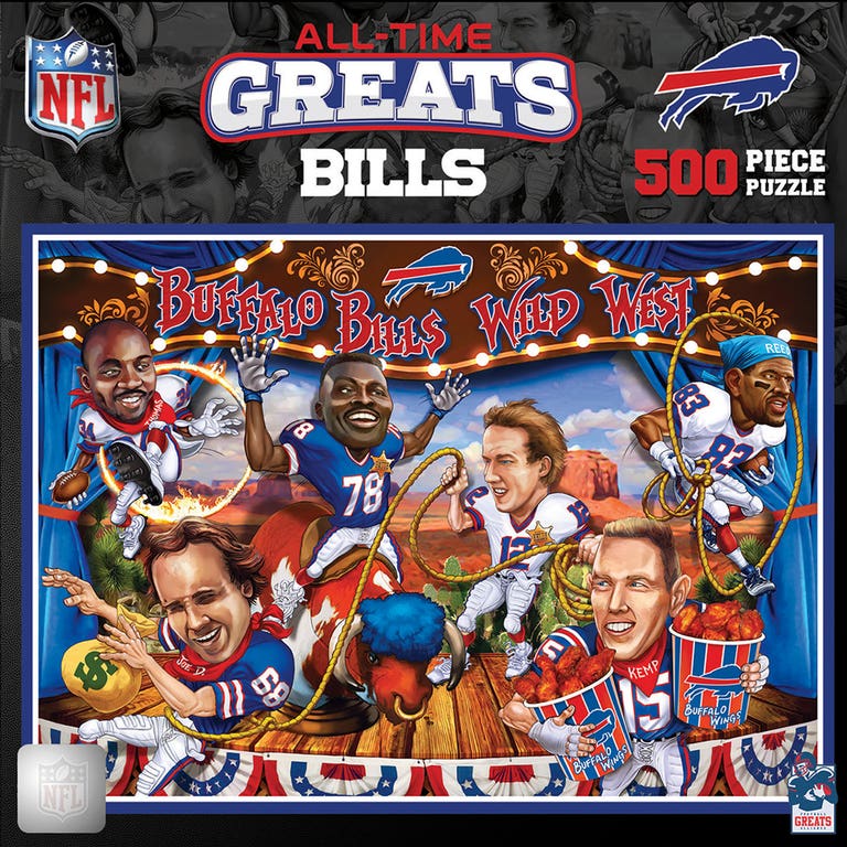 Buffalo Bills All-Time Greats Puzzle 500ct