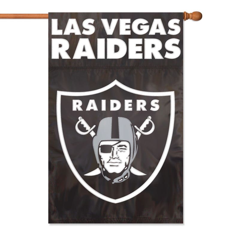 Las Vegas Raiders Embroidered 2-Sided Banner 28x44"