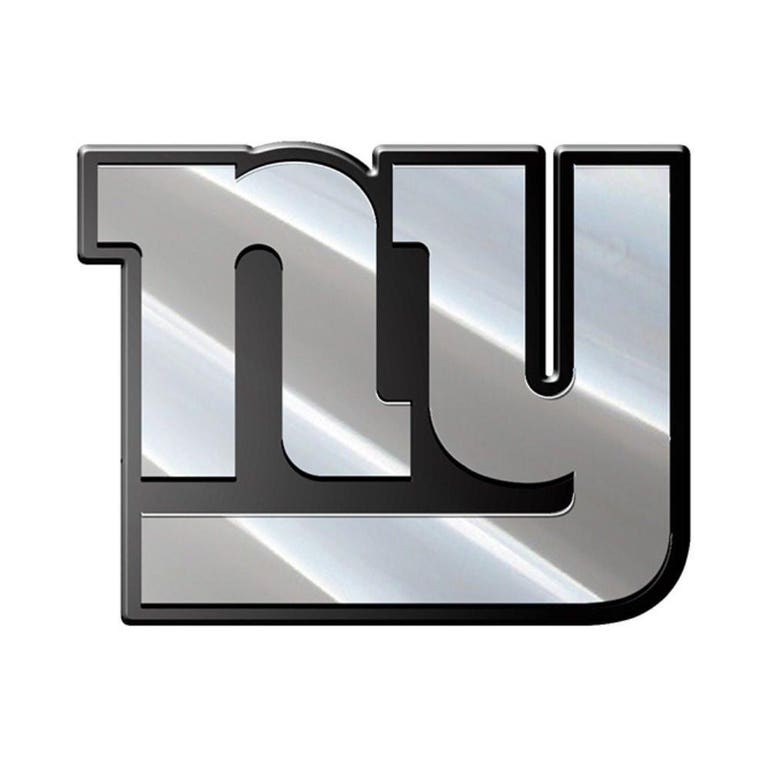 New York Giants Premium Metal Auto Emblem