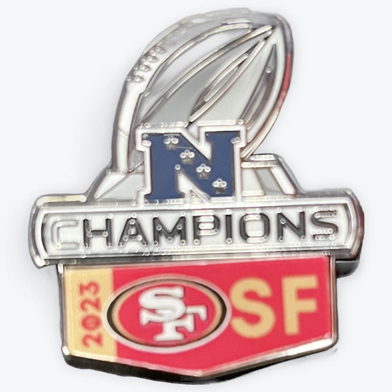 San Francisco 49ers Super Bowl LVIII Trading Pin